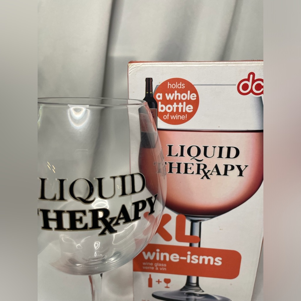 DC White Liquid Therapy Wine‎ Glass Set